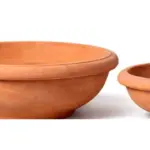 2-Piece Terracotta Decorative Pot Set complete set