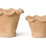 2-Piece Terracotta Decorative Pot Set complete set