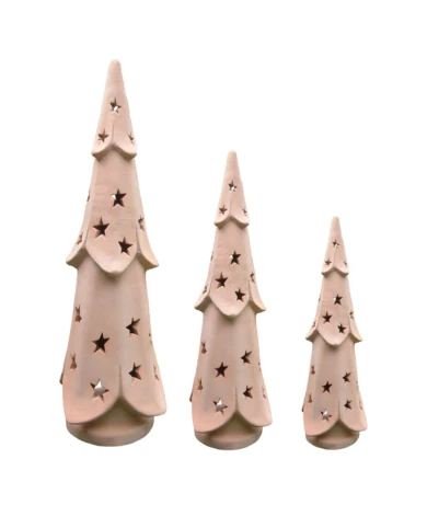 3-Piece Christmas Decorative Ornament Set complete set