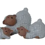 3-Piece Decorative Animal Figure Set complete set