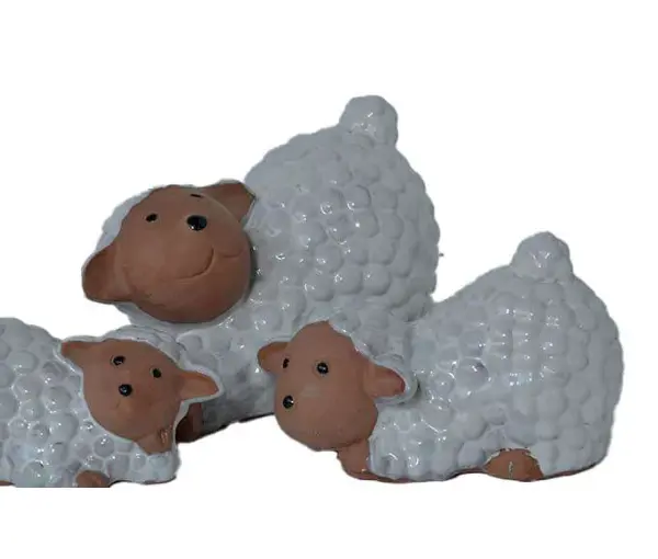 3-Piece Decorative Animal Figure Set complete set