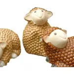 3-Piece Decorative Animal Figure Set complete set