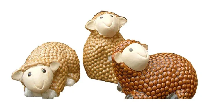 3-Piece Decorative Animal Figure Set — Complete Set 3-Piece Decorative Animal Figure Set complete set