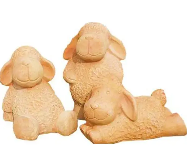 3-Piece Decorative Animal Figure Set complete set
