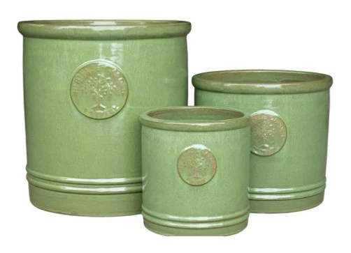3-Piece Earthenware Decorative Pot Set complete set
