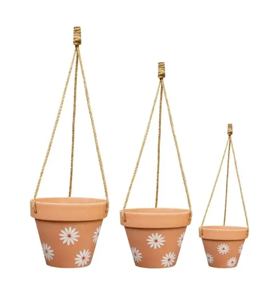 3-Piece Hanging Pot Set complete set