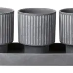 3-Piece Herb Pot Set complete set