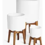 3-Piece Pot with Stand Set complete set