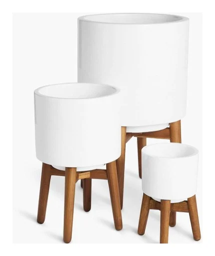 3-Piece Pot with Stand Set complete set