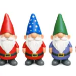 6-Piece Decorative Garden Gnome Set complete set