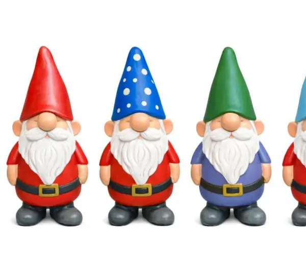 6-Piece Decorative Garden Gnome Set complete set