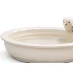 Ceramic Garden Birdbath complete set