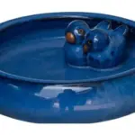 Ceramic Garden Birdbath complete set