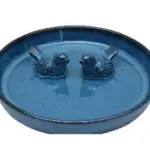 Ceramic Garden Birdbath complete set