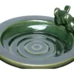 Ceramic Garden Birdbath complete set