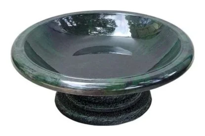 Ceramic Garden Birdbath complete set