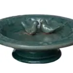 Ceramic Garden Birdbath complete set