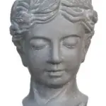 Figural Decorative Planter complete set