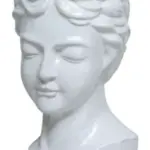 Figural Decorative Planter complete set