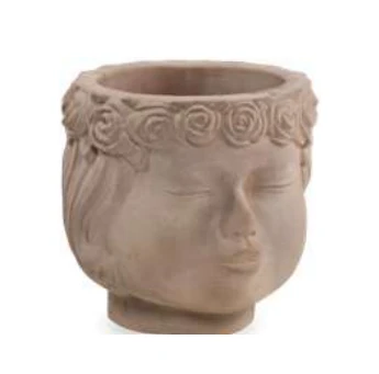 Figural Decorative Planter complete set
