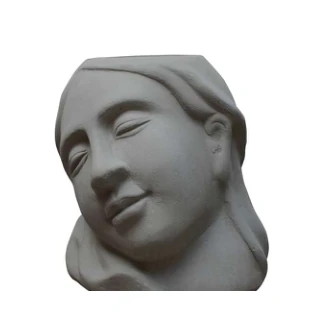 Figural Decorative Planter complete set