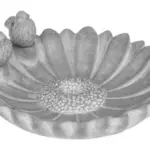 Garden Birdbath complete set