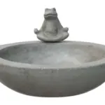 Garden Birdbath complete set