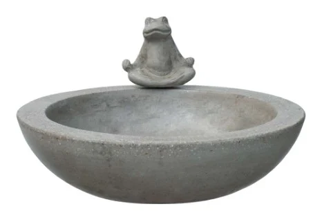 Garden Birdbath complete set