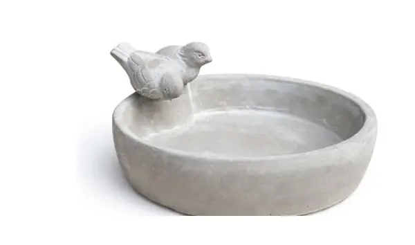 Garden Birdbath complete set