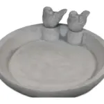 Garden Birdbath complete set