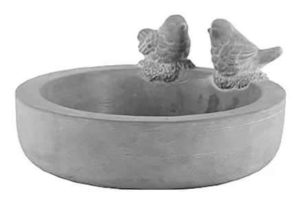 Garden Birdbath complete set