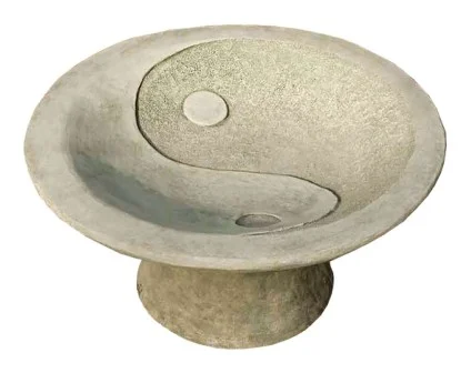 Garden Birdbath complete set