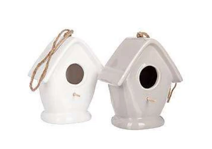 Garden Birdhouse / Birdbath Feature complete set