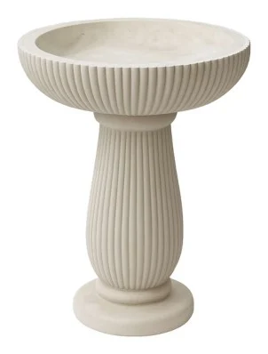 Garden Birdhouse / Birdbath Feature complete set