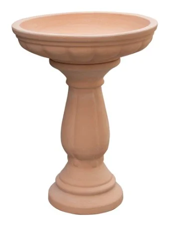 Garden Birdhouse / Birdbath Feature complete set