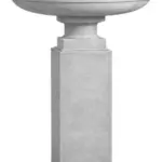 Garden Birdhouse / Birdbath Feature complete set