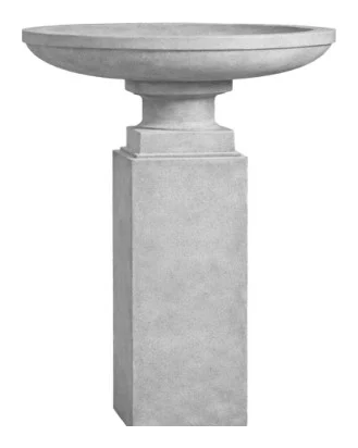 Garden Birdhouse / Birdbath Feature complete set