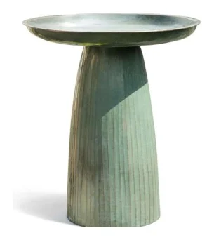Garden Birdhouse / Birdbath Feature complete set