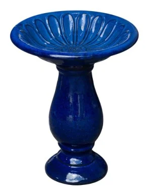 Garden Birdhouse / Birdbath Feature complete set