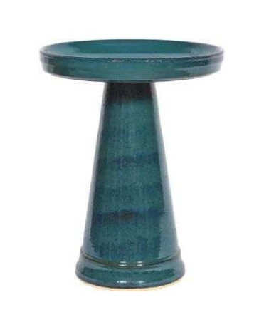 Garden Birdhouse / Birdbath Feature complete set