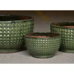 Low Ceramic Decorative Planter