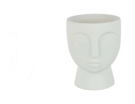 Painted Terracotta Decorative Pot complete set