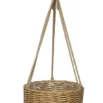 Poly Rattan hanging planter shown within supplier group reference