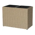Poly Rattan planter shown within supplier group reference