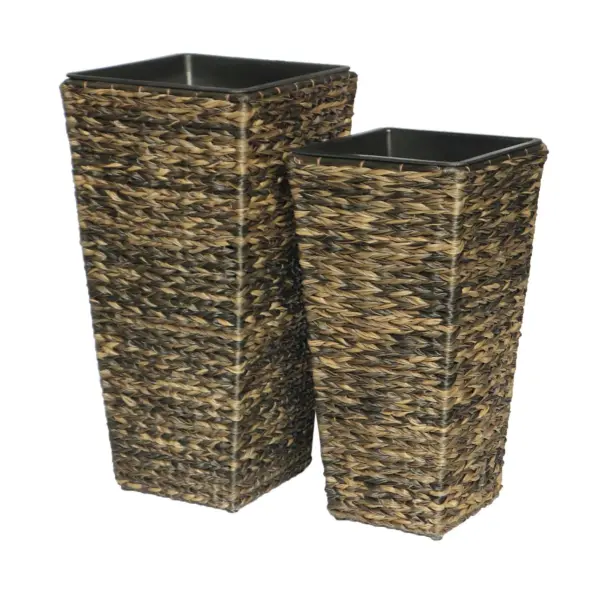 Poly Rattan planter