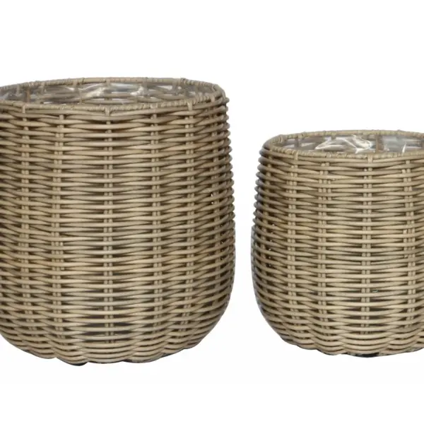 Poly Rattan planter