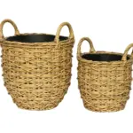 Poly Rattan planter