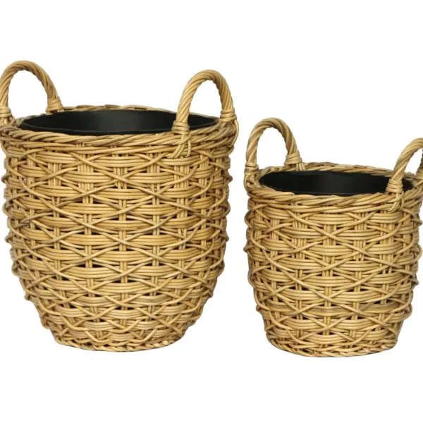 Poly Rattan planter