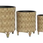 Poly Rattan planter