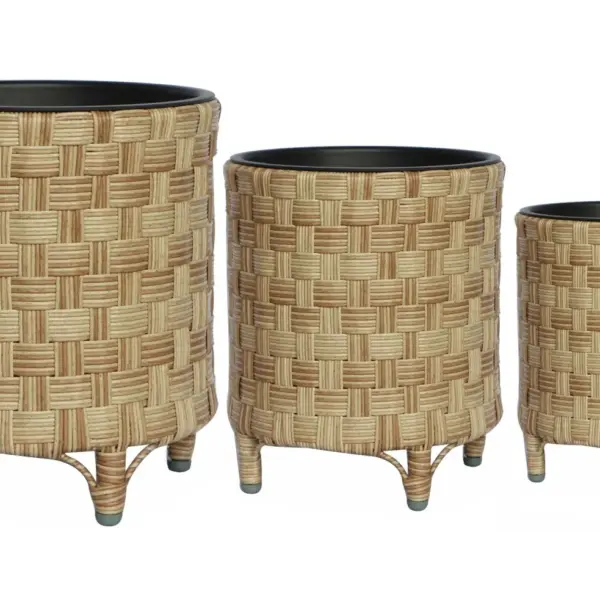 Poly Rattan planter